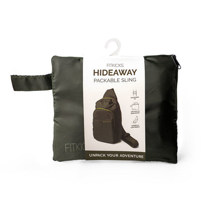 Fitkicks Hideaway Packable Sling (2 colors)