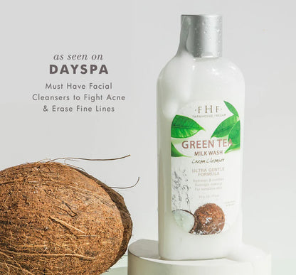 FarmHouse Fresh Green Tea Milk Wash Cream Cleanser