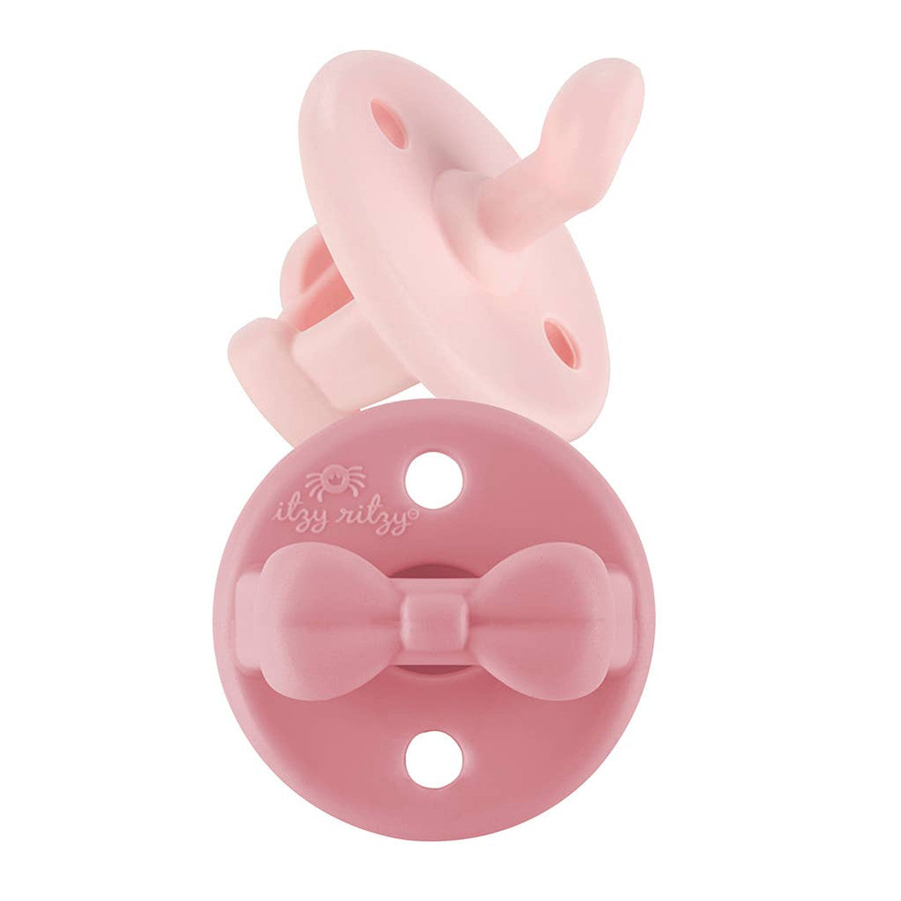 Itzy Ritzy Sweetie Soother - Ballet & Primrose Bow 6-18M+