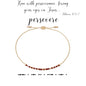 Dot & Dash Persevere Bracelet