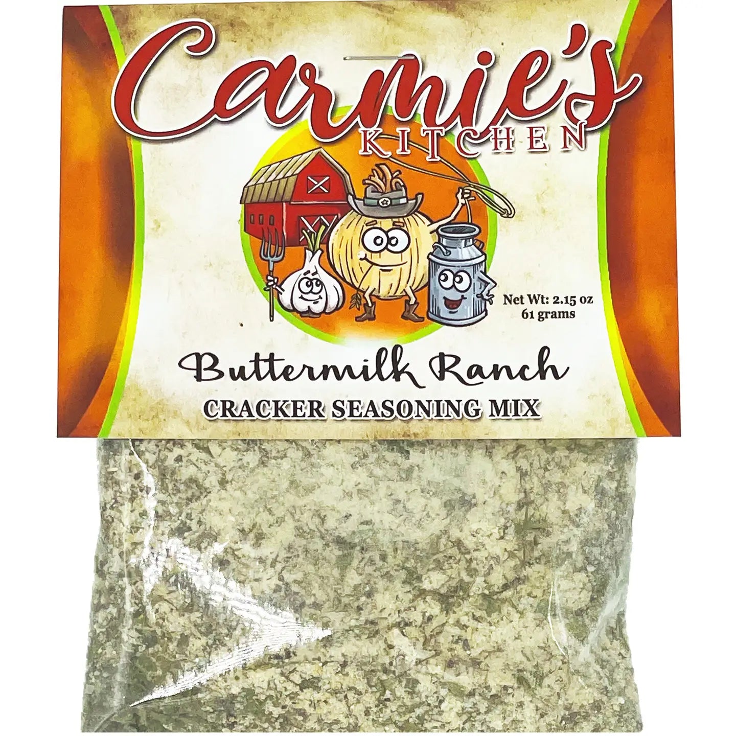 Carmie's Kitchen Buttermilk Ranch Cracker Seasoning