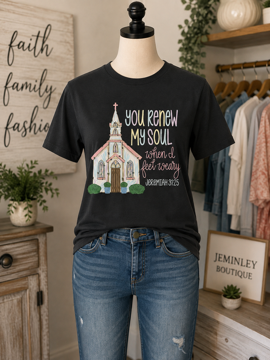 You Renew my Soul - t-shirt