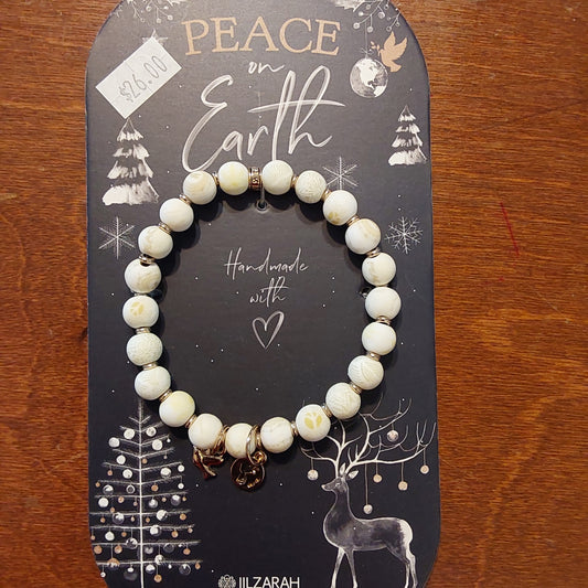 Jilzarah Peace on Earth Silent Night Bracelet