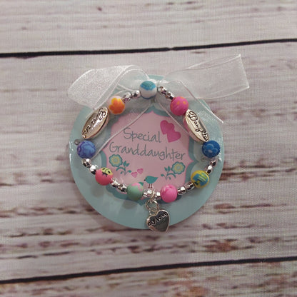 Jilzarah Special Granddaughter Bracelets