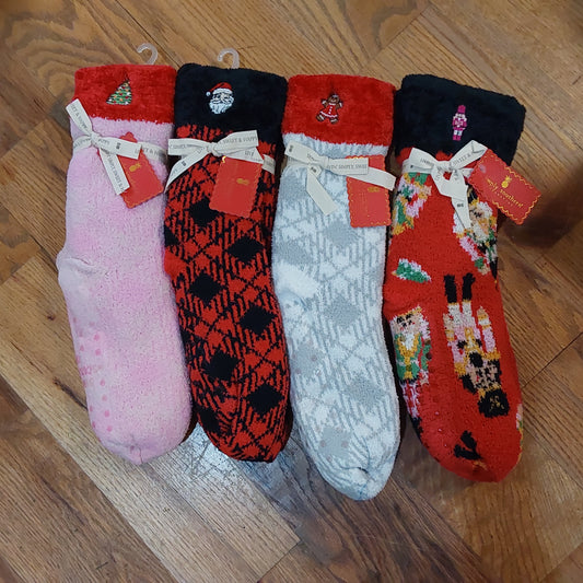 Simply Southern Christmas Camper Socks