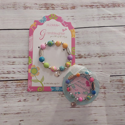 Jilzarah Special Granddaughter Bracelets