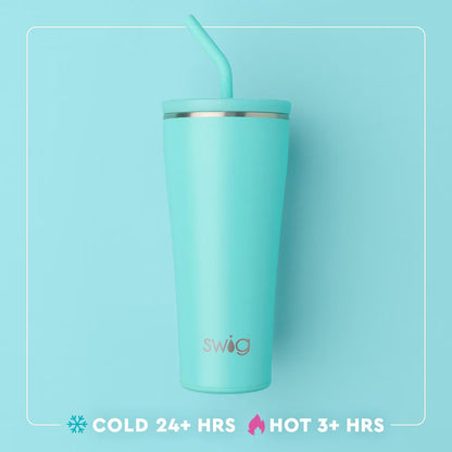 Swig Saturdays in Lexington Straw Tumbler 32 oz