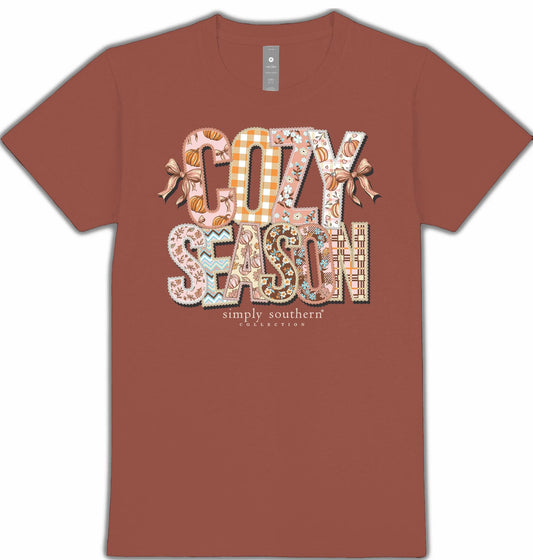 'Cozy Season' Short Sleeve Tee by Simply Southern