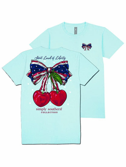 Simply Southern Sweet Land of Liberty T-shirt