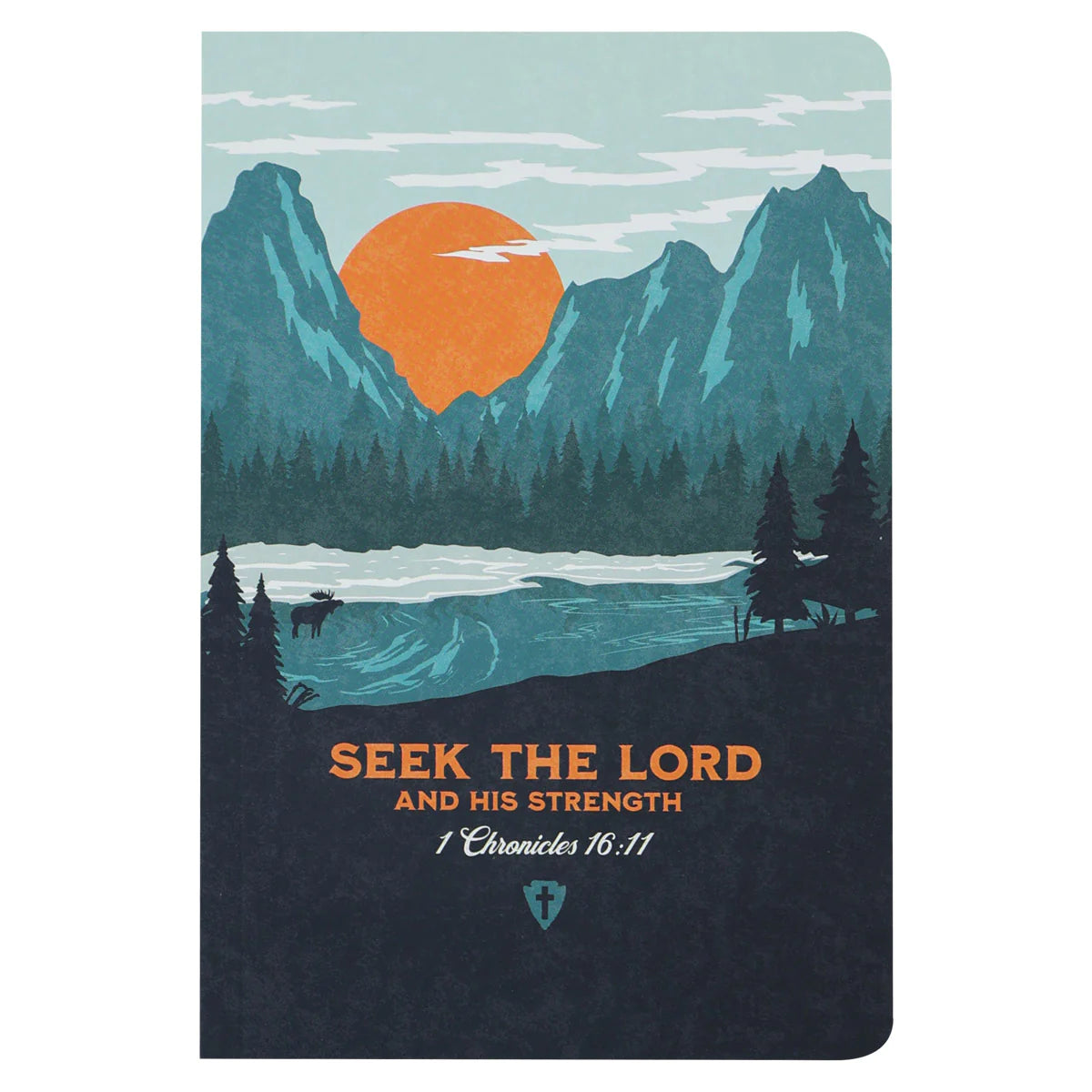 Kerusso Mens Paperback Journal Seek The Lord