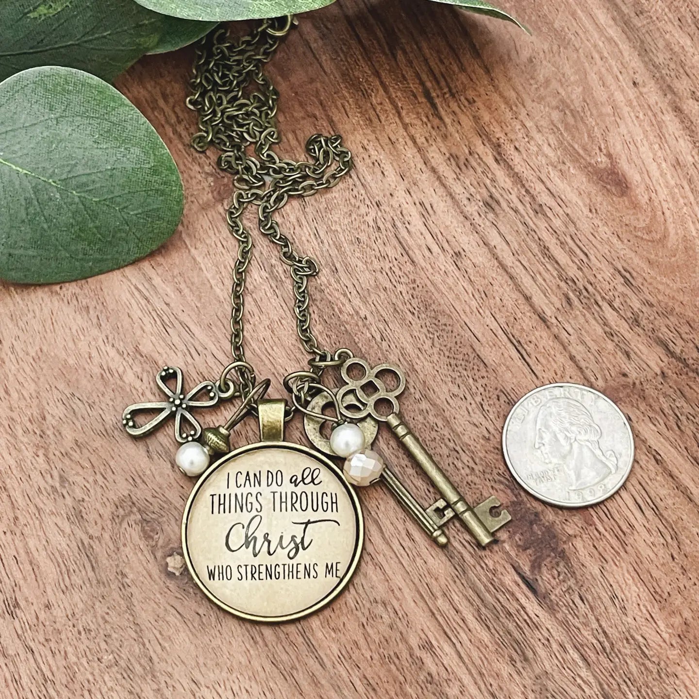 I Can Do All Things Through Christ Philippians 4:13 Necklace