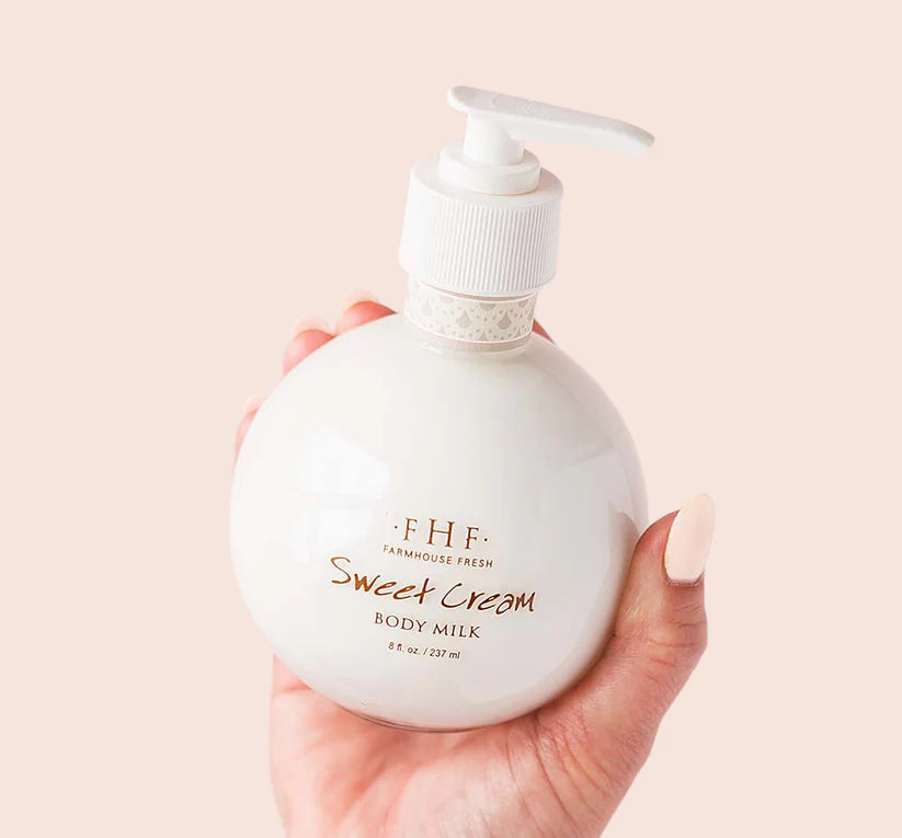 FarmHouse Fresh Sweet Cream Body Milk Lotion - Pump Top
