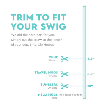 Swig Home Run Straw Topper Set