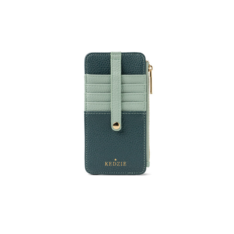 Kedzie Essentials Only Zippered Wallet - 6 Colors