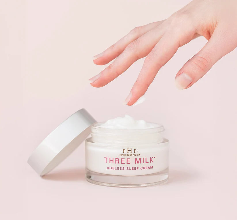 FarmHouse Fresh Three Milk™ Ageless Sleep Cream with Peptides